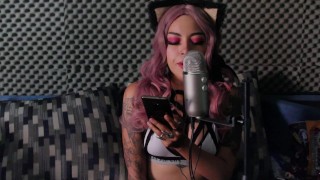 ASMR LEYENDO HASTA EL ORGASMO YANDERE