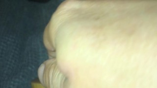 Fucking my Hole with a big Dildo