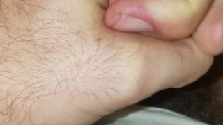 Good time playing with myself and pre cumming
