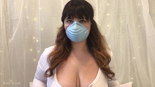 Preview of ASMR Showing off Mask with Latex Gloves