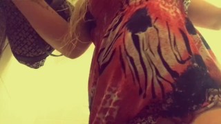 Playing with my pussy at work 