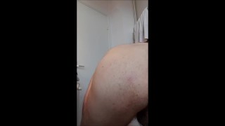 Straight guy hard insertion of pure plug 2.0 after 3 months without sodomy