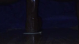 Creaming on Rob Pipers Dildo