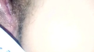 Hi! Little natural hairy virgin saying hello to pornhub