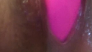 Hot milf masturbates with dildo 