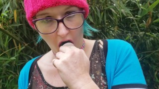 Seattle Ganja Goddess fucks a Ring Pop on acid! OBJECT INSERTION/ LOLLIPOP