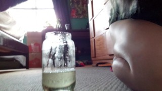 Quenching Jar Piss Over The Carpet