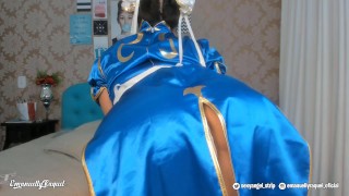 COCK HERO - EVOLUTION HOT CHUN LI - CUM ON BOOBS