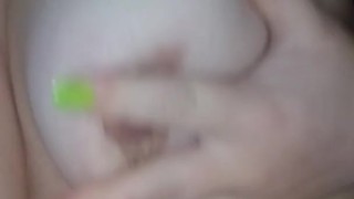 BBW tittie rub