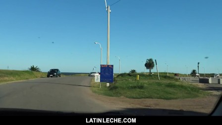 LatinLeche - Cameraman Seduces A Horny Straight Uber Driver