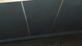 Public cumshot