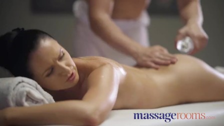 Massage Rooms Shy woman Kittina Clairette cheats on husband on holiday