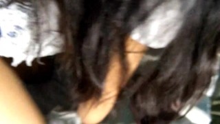MY YOUNG 18 YEAR OLD GIRLFRIEND LIFTS HER SKIRT TO FUCK | CREAMPIE PUSSY