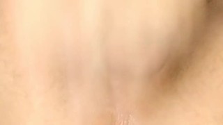 Stroking my dick and showing off my asshole