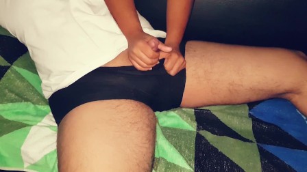 Riding my stepson cock