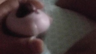 Big cumshot in pocket pussy