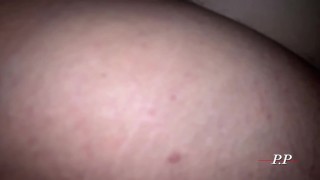 Russian wife loves when her lover fucks her ass while her husband works