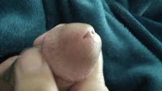 rubbing my cock