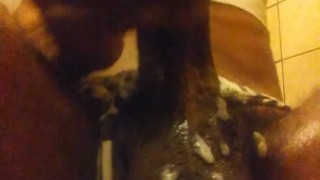Adrian Leaked Cum On His Dick And Nuts!! Just now