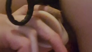 Petite Asian gets double penetrated