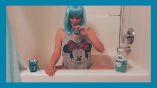 Amateur Tina Saraphina Sexy Bath Time Pt. 2