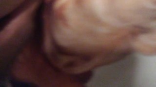 Licking My Cum with my RuPaul shirt