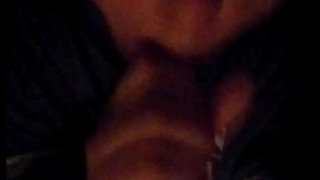 Cute teen wishing it was a real cock in her mouth