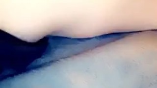 She makes herself cum!