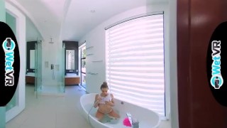 WETVR Lucky Hung Creep Virtual Reality Bathing Fuck And Creampie