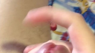 22 centimeters jerking off guy. Homemade.