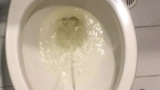 Would you like to watch me pee? Pissing on a lazy Sunday on my Granma's home