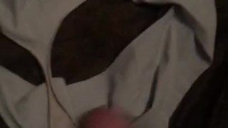 Cumming in my girlfriend panties