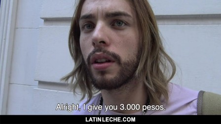 LatinLeche - Latino Kurt Cobain Lookalike Fucks A Horny Cameraman
