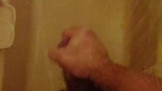 cum shots in the shower
