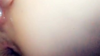 Coconut oil pussy rub