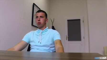 DIRTY SCOUT 209 -  Twink Looking For A Job Finds A Big Dick Instead