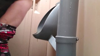 Nery Faery Using A Urinal Like A Regular Toilet