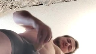 Big cock jerk off