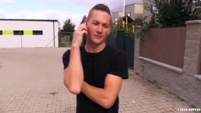 CZECH HUNTER 477 - Good Looking Twink Gets A Fat Cock Right In His Ass