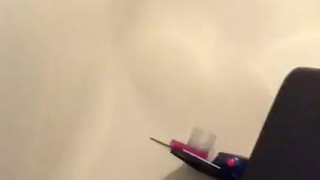 STROKING MORNING WOOD HORNY AF