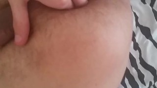 Very horny skinny teen fingers his anus very hard with 4 fingers 