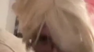 Sissy slut dildo fucked