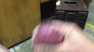 THICK PUMPED COCK JERKING WITH LOTS OF PRE CUM