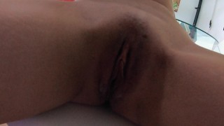 Touching myself in 4k watching a lesbian video of luxurygirl