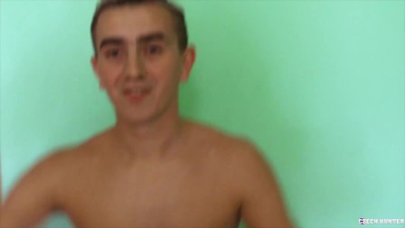 CZECH HUNTER 478 -  Straight Dude Gets Picked Up And Sucks His First Cock