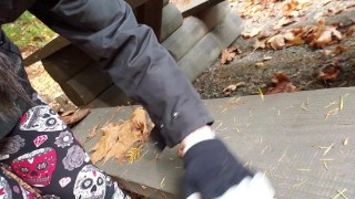 A Piss At The Picnic Table