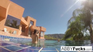 Behind the Scenes underwater fun with Abigail & Romi