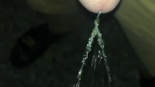 POV Teen pissing in Neighbors yard