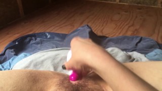 Just A Yoga Babe and her Pink Toy