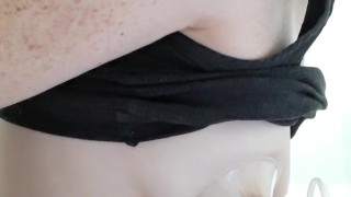 Pumping my milky boobs